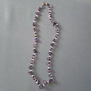3/$10 Amethyst Chip Necklace